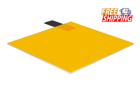 Acrylic Sheet - Yellow Translucent 14% - 1/8 inch thick