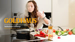 GoldHaus 30" 4 Burner Induction Cooktop with 2500W Boost, Touch Slider, WiFi Control, Black Kanger Glass