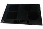 GoldHaus 30" 4 Burner Induction Cooktop with 2500W Boost, Touch Slider, WiFi Control, Black Kanger Glass