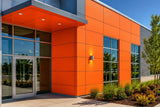 Orange acm panel 12 x 36 x 1/8 inch — set of 5