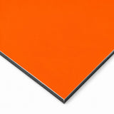 Orange acm panel 18 x 24 x 125 inch — set of 7