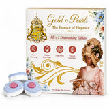 Gold n Pearl Dishwashing Tablet with Red Spot - (30 Tablets) — set of 10