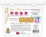 Gold n Pearls 4-in-1 Laundry Detergent Pods - Lavender Silk (52 Pods) — set of 2