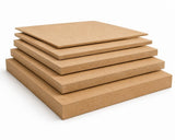 Natural mdf sheet 18 x 24 x 1 inch