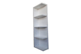 White Shaker oven end kitchen cabinet 6W x 12D x 36H