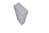 White Shaker oven end kitchen cabinet 6W x 12D x 30H