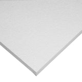 White abs sheet 12 x 36 x 3/16 inch with haircell finish — set of 7