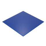 Blue acrylic sheet 12 x 18 x 125 inch — set of 7
