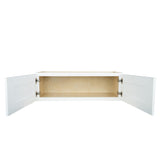 White Shaker wall kitchen cabinet 33W x 12D x 15H
