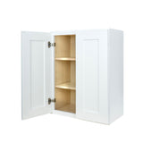 White Shaker wall kitchen cabinet 36W x 12D x 30H