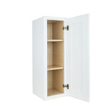 White Shaker wall kitchen cabinet 21W x 12D x 36H