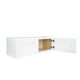 White Shaker wall kitchen cabinet 33W x 12D x 15H