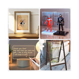 Clear acrylic sheet 24 x 48 x 1/4 inch — set of 3