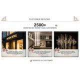 White Opaque acrylic sheet 24 x 48 x 3/8 inch — set of 7