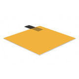Fluorescent Orange acrylic sheet 12 x 96 x 1/8 inch — set of 10
