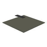 Gray Translucent acrylic sheet 36 x 60 x 1/8 inch