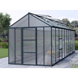 Bronze twinwall polycarbonate panel 48 x 96 x 1/4 inch with twinwall construction