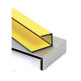 Brushed Silver acm panel 12 x 48 x 1/8 inch with brushed finish
