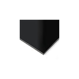 Black acm panel 12 x 12 x 1/4 inch