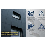 White acm panel 36 x 48 x 1/8 inch
