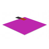 Fluorescent Red acrylic sheet 12 x 72 x 1/8 inch — set of 5