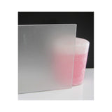 Matte Clear acrylic sheet 12 x 48 x 1/8 inch with matte finish — set of 7