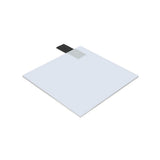 White Medium Translucent acrylic sheet 24 x 60 x 1/4 inch — set of 5