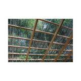 Clear corrugated polycarbonate sheet 18 x 24 x 1/16 inch with corrugated profile