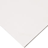 White pvc foam sheet 24 x 60 x 1/2 inch — set of 2