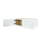 White Shaker wall kitchen cabinet 33W x 12D x 15H