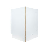 White Shaker corner sink base kitchen cabinet 36W x 24D x 34.5H
