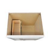 White Shaker vanity kitchen cabinet 30W x 21D x 34.5H