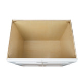 White Shaker sink base kitchen cabinet 36W x 24D x 34.5H