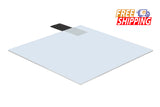 Acrylic Sheet - White Translucent 32% - 1/4 inch thick