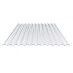 Corrugated Polycarbonate Roofing Sheet - Clear - 1/16" x 33" x 96"