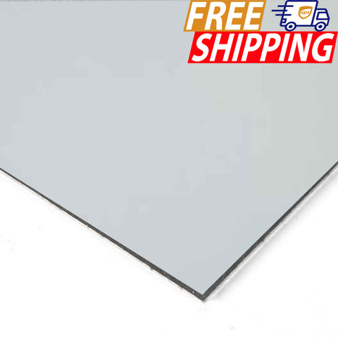 ACM Sign Panel - White Matte - 1/8 inch thick