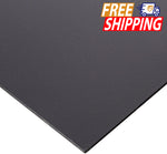 PVC Foam Board - Black - 3/8 inch thick