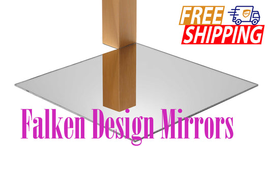 Acrylic Sheet - Mirror Silver - 1/4 inch thick