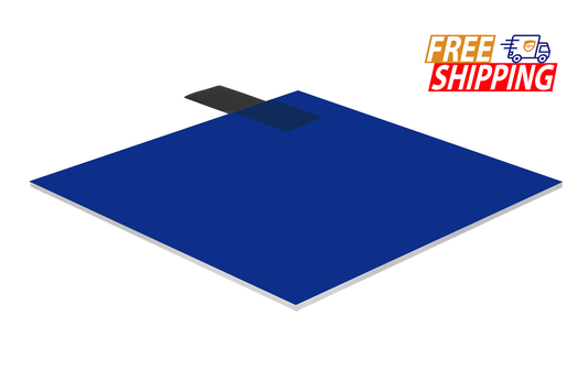 Whole Acrylic Sheet - Blue Translucent 2% - 1/8 inch thick