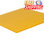 Coroplast Board - Yellow - 3/16 inch thick