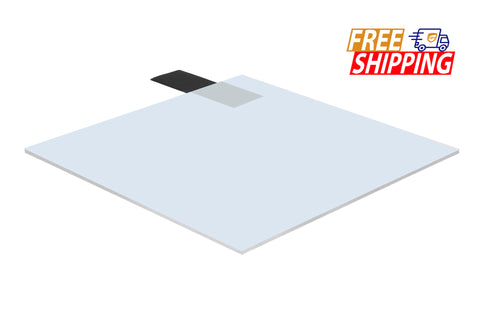 Acrylic Sheet - White Translucent 32% - 3/8 inch thick