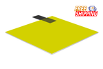 Acrylic Sheet - Yellow Transparent - 1/8 inch thick